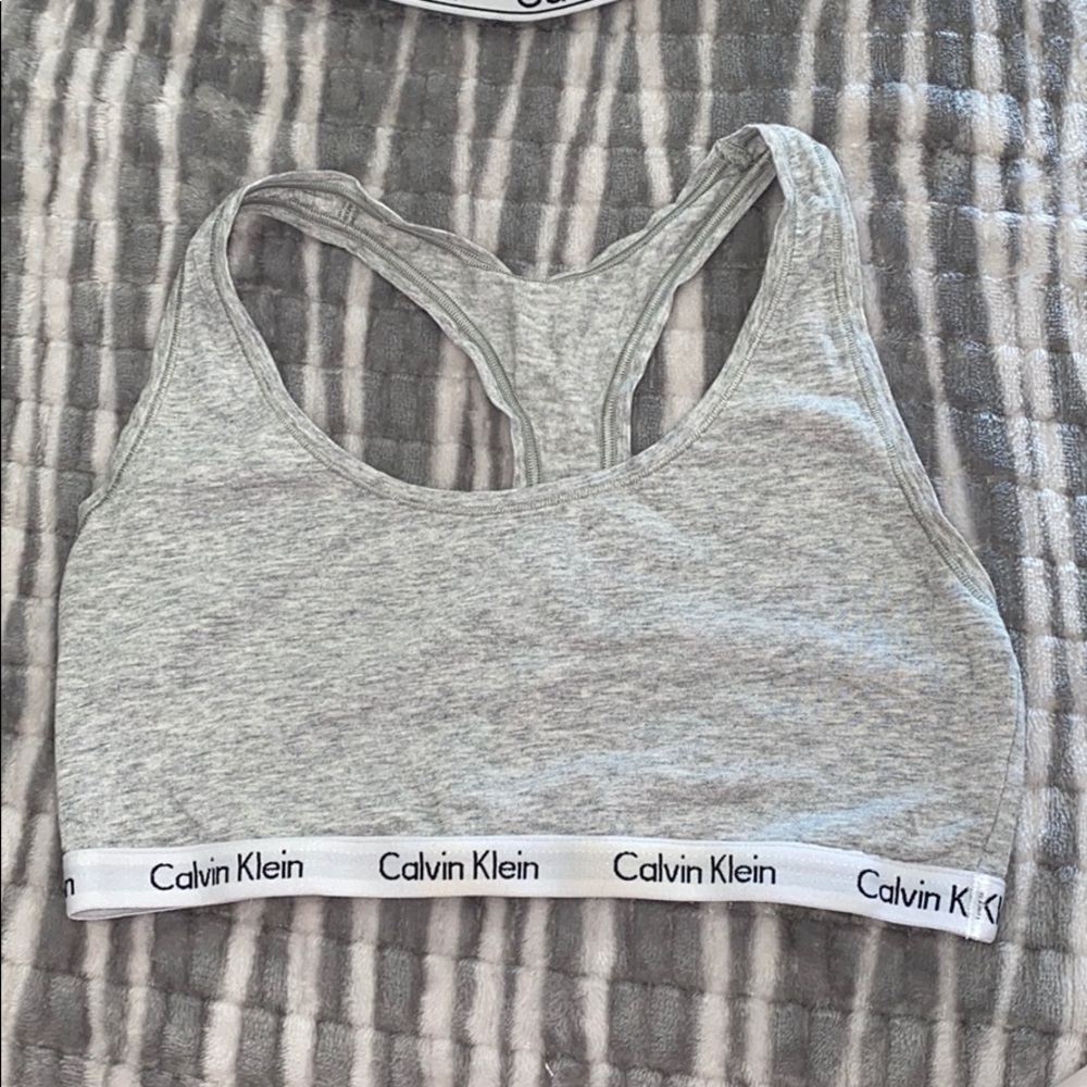 calvin klein sports bra